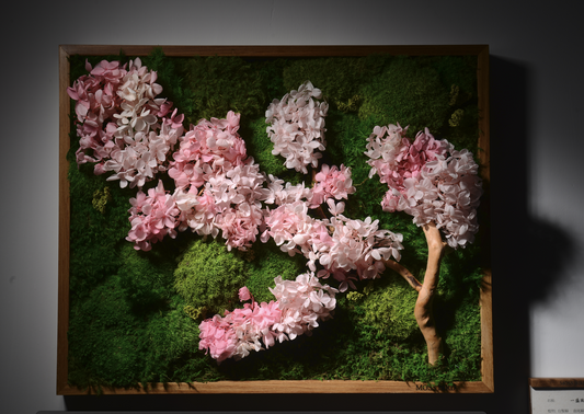 Preserved Moss Art Wall Collection Medium #002