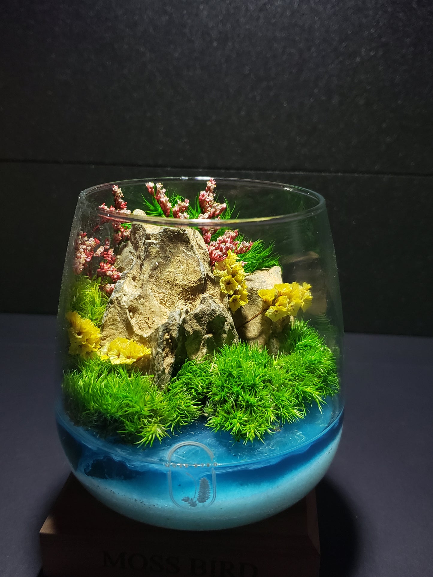 Mini Island(Preserved Moss)#002