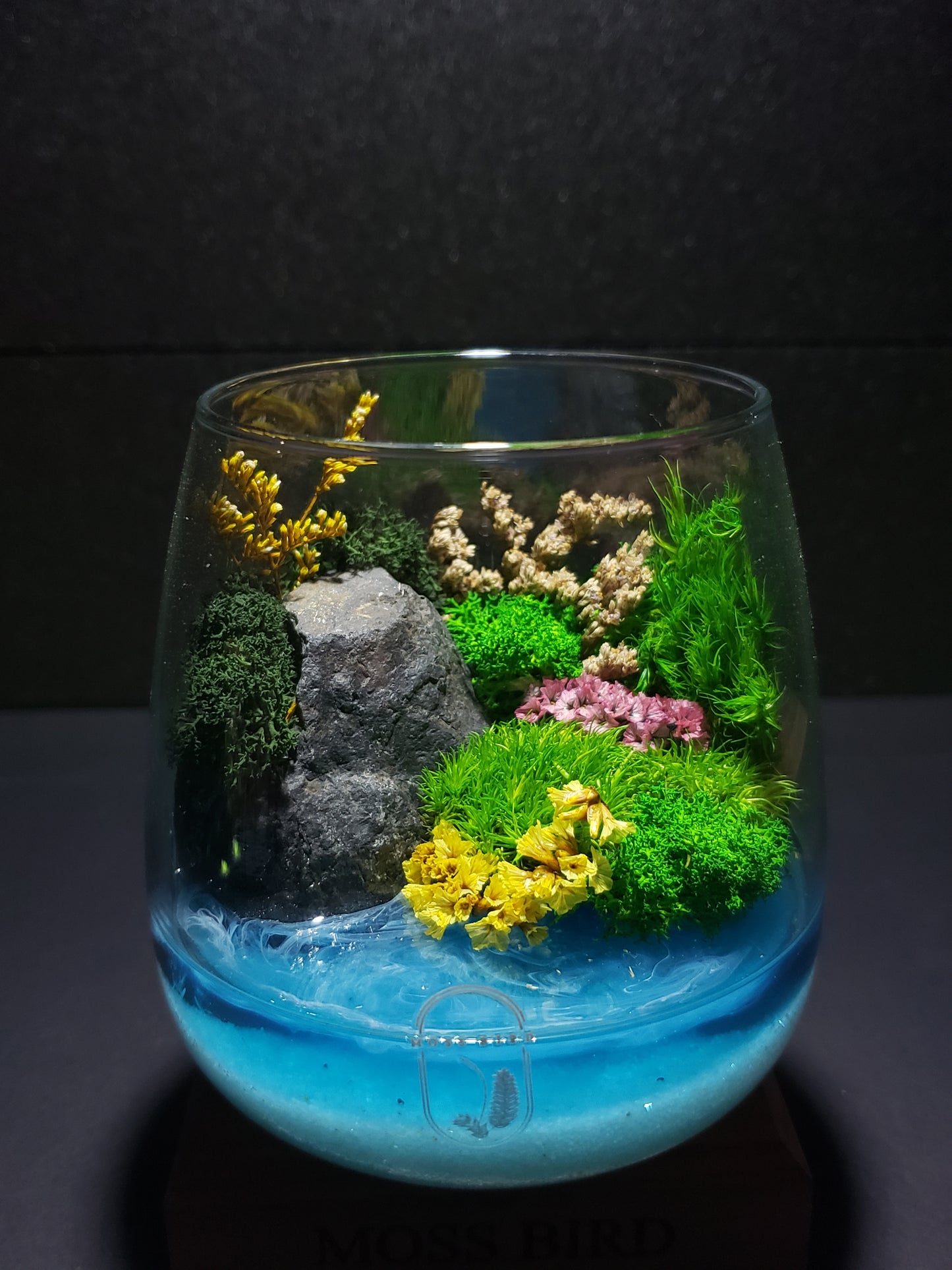 Mini Island(Preserved Moss)#001